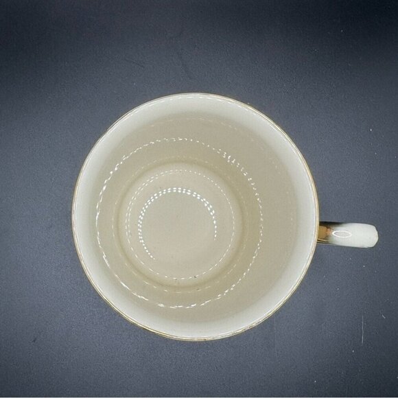 Lenox holiday dimension collection Festive Holly Mug with Gold Trim listing #3 - Picture 3 of 5